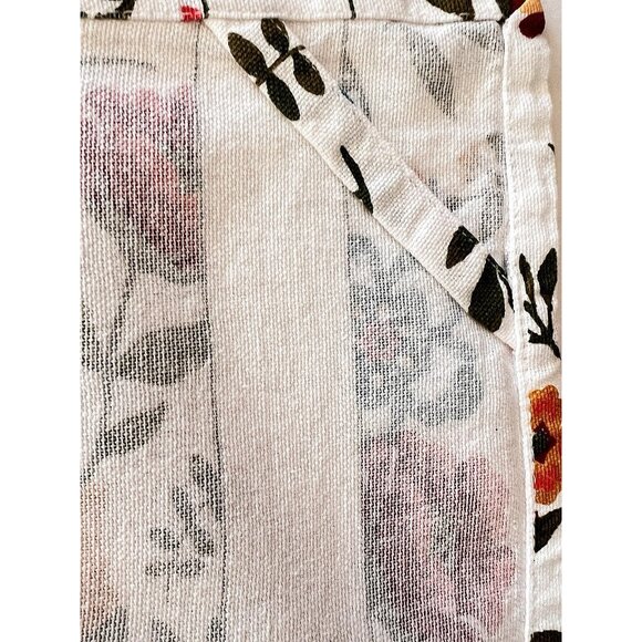 Kitchen Dish Towel Set/2 Mi Cocina Es Su Cocina 16"W x 28"L 100% Cotton Flowers - Picture 4 of 7